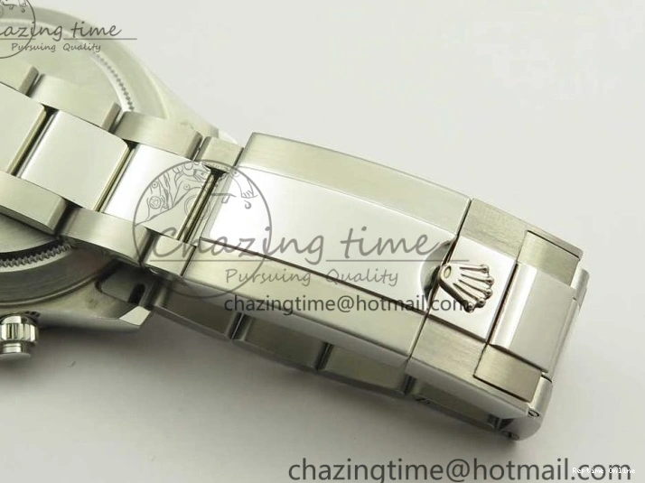 0107 Daytona 116500 JHF Best Edition Ceramic Bezel White Dial Black Red on SS Bracelet A Elegant 3266